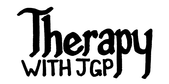 The logo for Therapy with JGP